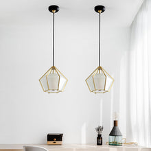 Carica l'immagine nel visualizzatore di Gallery, Postmodern Stained Glass Dining Room Chandelier
