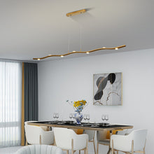 Carica l'immagine nel visualizzatore di Gallery, Long Dining Room Chandelier Post-modern Creative Nordic Fashion Dining Table Bar Lamp
