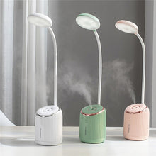 Carica l'immagine nel visualizzatore di Gallery, Lampada da scrivania a LED con umidificatore USB
