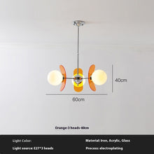 Carica l'immagine nel visualizzatore di Gallery, Retro Dining Room Chandelier Living Room Bedroom Eye Protection Chandelier
