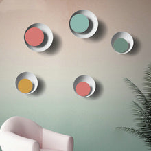Carica l'immagine nel visualizzatore di Gallery, Colorful round Macaron eclipse wall lamp
