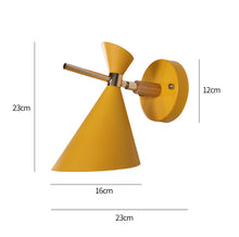 Carica l'immagine nel visualizzatore di Gallery, Wall Lamp Living Room And Hotel Guest Room Bedroom Bedside Aisle Iron Pink Home Decoration Lamps
