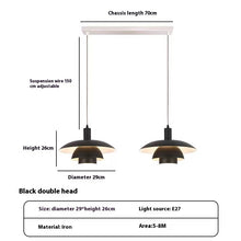 Carica l'immagine nel visualizzatore di Gallery, Lampada a Sospensione LED in Alluminio - Mini PH Style
