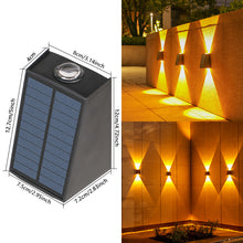 Carica l'immagine nel visualizzatore di Gallery, Solar Outdoor Wall Lamp Courtyard Decoration Atmosphere Wall Lamp
