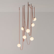 Carica l'immagine nel visualizzatore di Gallery, Modern Minimalist Duplex LED Chandelier
