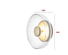 Carica l&#39;immagine nel visualizzatore di Gallery, Collezione Aurora – Lampada da Soffitto, Tavolo e Piantana in Vetro Soffiato

