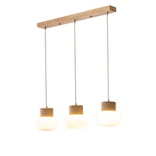 Carica l'immagine nel visualizzatore di Gallery, Japanese Style Log Designer Personalized Restaurant Bar Counter Three Small Droplight
