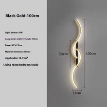 Carica l'immagine nel visualizzatore di Gallery, Simple Bedside Wall Lamp Living Room Background Wall Aisle Corridor Lamps
