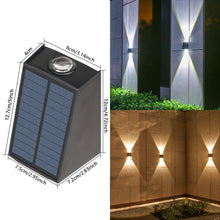 Carica l'immagine nel visualizzatore di Gallery, Solar Outdoor Wall Lamp Courtyard Decoration Atmosphere Wall Lamp
