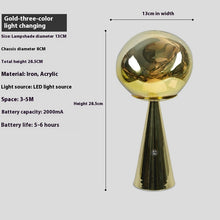 Carica l'immagine nel visualizzatore di Gallery, Volcanic Lava Mini Table Lamp Bedroom Bedside Lamp Ambience Light
