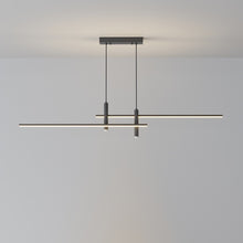 Carica l'immagine nel visualizzatore di Gallery, Nordic Restaurant Ceiling Lamp Minimalist Strip Dining-room Lamp
