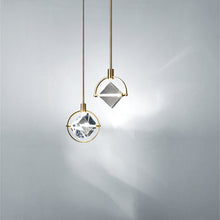 Carica l'immagine nel visualizzatore di Gallery, Modern Minimalist Restaurant Bar Crystal Chandelier
