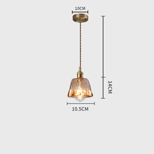 Carica l'immagine nel visualizzatore di Gallery, Glass Lamp Art Creative Personality Industrial Style Chandelier
