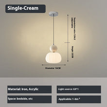 Carica l'immagine nel visualizzatore di Gallery, Bedroom Chandelier Creative Pumpkin Lamps
