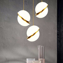 Carica l'immagine nel visualizzatore di Gallery, Creative Restaurant Chandelier Bedside Stairs Dislocation Ball Chandelier
