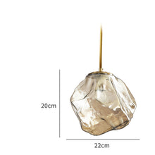 Carica l'immagine nel visualizzatore di Gallery, Minimalist Art Ice Cube Restaurant Chandelier Personality Creative
