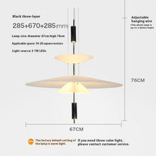 Carica l'immagine nel visualizzatore di Gallery, Modern Minimalist Chandelier Nordic Style Restaurant Acrylic
