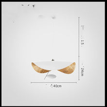 Carica l'immagine nel visualizzatore di Gallery, Nordic Postmodern Creative Flying Saucer Living Room Chandelier Art
