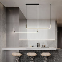 Carica l'immagine nel visualizzatore di Gallery, Office Minimalist Style Restaurant Line Chandelier
