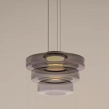 Carica l'immagine nel visualizzatore di Gallery, Living Room Dining Room High-grade Glass Chandelier Simple Design Creative
