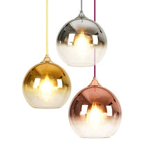 Carica l'immagine nel visualizzatore di Gallery, Bedroom Bar Gradient Glass Ball Chandelier
