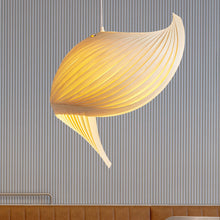 Carica l'immagine nel visualizzatore di Gallery, Creative Living Room Pendant Lamp Restaurant Wood Woven Pendant Lamp
