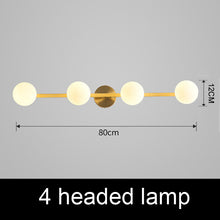 Carica l'immagine nel visualizzatore di Gallery, Creative Nordic Bathroom Bathroom Mirror Headlight
