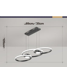 Carica l'immagine nel visualizzatore di Gallery, Simple Modern Household Circular LED For Restaurant Pendant Lights
