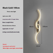 Carica l'immagine nel visualizzatore di Gallery, Simple Bedside Wall Lamp Living Room Background Wall Aisle Corridor Lamps

