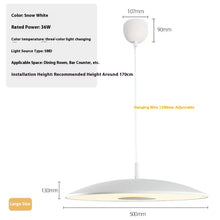 Carica l'immagine nel visualizzatore di Gallery, Modern Minimalistic Personalized Bauhaus Style Restaurant UFO Chandelier
