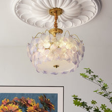 Carica l&#39;immagine nel visualizzatore di Gallery, French Romantic Flower Colored Glass Lamps
