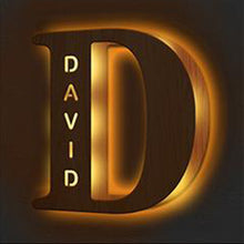 Carica l'immagine nel visualizzatore di Gallery, Personalized Custom Letter Lamp English Name Lamp
