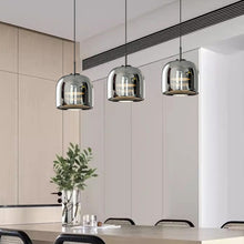 Carica l'immagine nel visualizzatore di Gallery, Italian Minimalist Dining Room Glass Chandelier
