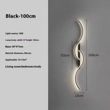 Carica l'immagine nel visualizzatore di Gallery, Simple Bedside Wall Lamp Living Room Background Wall Aisle Corridor Lamps
