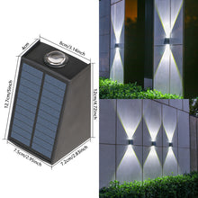 Carica l'immagine nel visualizzatore di Gallery, Solar Outdoor Wall Lamp Courtyard Decoration Atmosphere Wall Lamp
