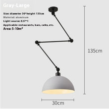 Carica l'immagine nel visualizzatore di Gallery, Simple And Adjustable Lamp Creative Dining Room Bedroom Collapsible Chandelier
