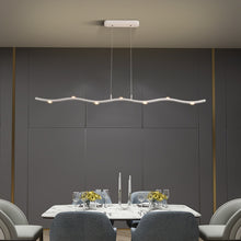 Carica l'immagine nel visualizzatore di Gallery, Long Dining Room Chandelier Post-modern Creative Nordic Fashion Dining Table Bar Lamp
