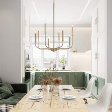 Carica l'immagine nel visualizzatore di Gallery, American Country Vintage Industrial Style Candle Chandelier

