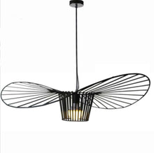 Carica l'immagine nel visualizzatore di Gallery, Straw Hat Chandelier Nordic Simple Creative Dining Room Bedroom
