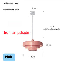 Carica l'immagine nel visualizzatore di Gallery, Retro Dining Room Study Single-headed Chandelier
