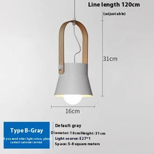 Carica l'immagine nel visualizzatore di Gallery, Lampada a Sospensione Nordic Style – Ideale per Ristoranti e Ambienti Lounge
