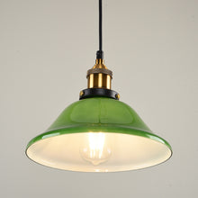 Carica l'immagine nel visualizzatore di Gallery, American Retro Nostalgic Industrial Style Restaurant Ideas Emerald Green Chandelier
