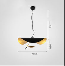Carica l'immagine nel visualizzatore di Gallery, Nordic Postmodern Creative Flying Saucer Living Room Chandelier Art
