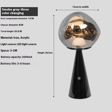 Carica l'immagine nel visualizzatore di Gallery, Volcanic Lava Mini Table Lamp Bedroom Bedside Lamp Ambience Light
