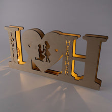 Carica l'immagine nel visualizzatore di Gallery, Personalized Custom Letter Lamp English Name Lamp
