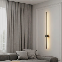 Carica l'immagine nel visualizzatore di Gallery, Rotatable Minimalist Strip Wall Lamp Simple Modern Living Room Wall Light Bulb
