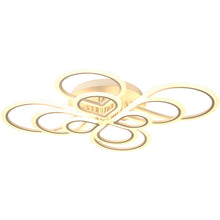 Carica l'immagine nel visualizzatore di Gallery, Lampada da soffitto a LED semplice con atmosfera anulare
