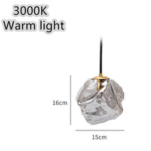 Carica l'immagine nel visualizzatore di Gallery, Minimalist Art Ice Cube Restaurant Chandelier Personality Creative
