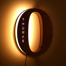 Carica l'immagine nel visualizzatore di Gallery, Personalized Custom Letter Lamp English Name Lamp
