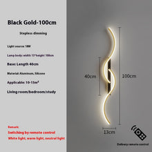 Carica l'immagine nel visualizzatore di Gallery, Simple Bedside Wall Lamp Living Room Background Wall Aisle Corridor Lamps
